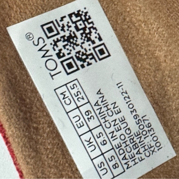 Toms Classic peep toe wedge sandal ❤️ - Picture 4 of 8